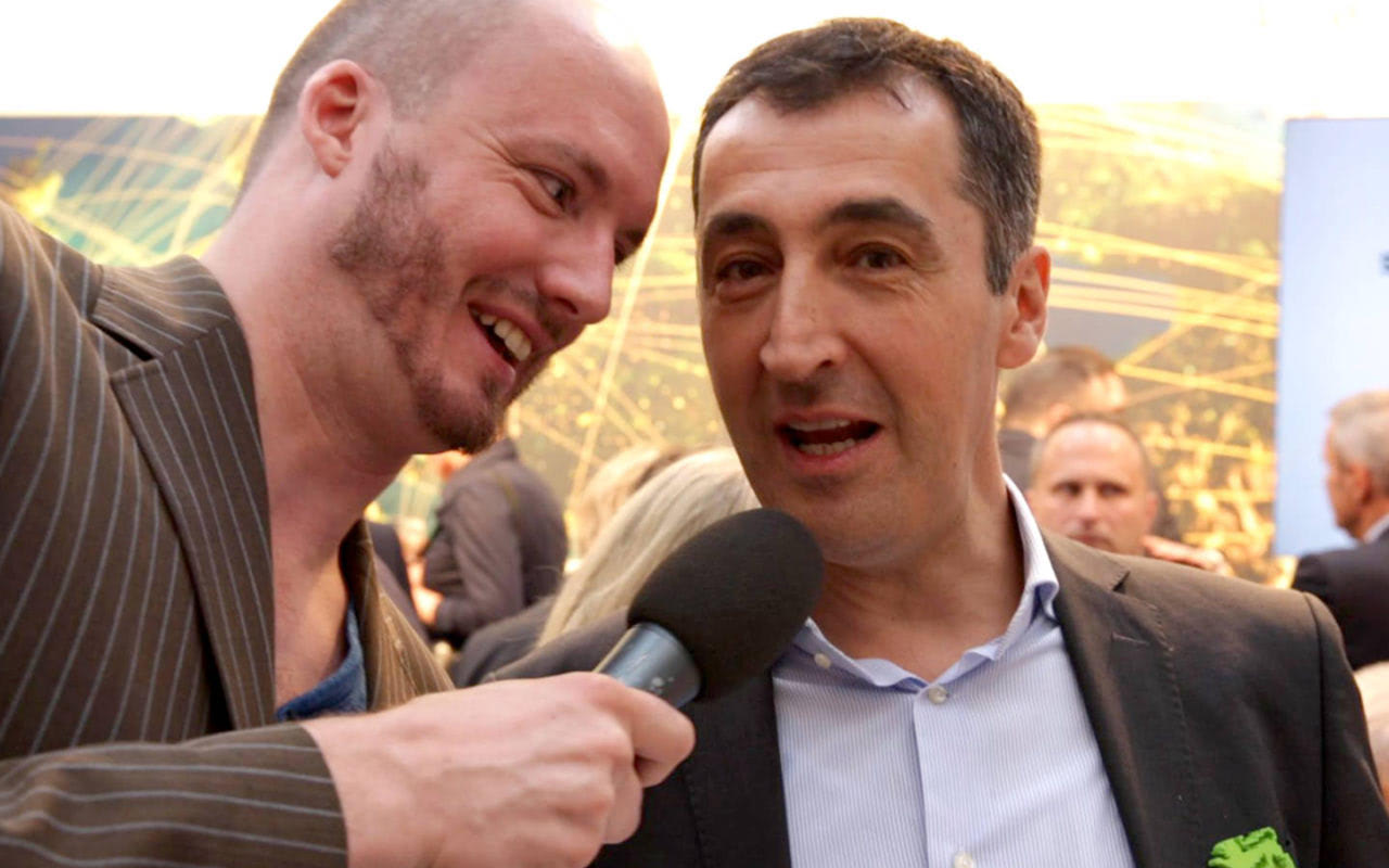 Søren im Gespräch mit Cem Özdemir